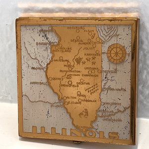 50's Illinois Compact Gold - Wadsworth